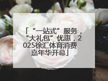 “一站式”服务，“大礼包”优惠，2025徐汇体育消费嘉年华开幕