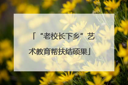 “老校长下乡”艺术教育帮扶结硕果