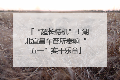 “超长待机”！湖北宜昌车管所奏响“五一”实干乐章
