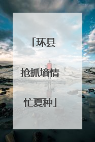 环县 抢抓墒情忙夏种