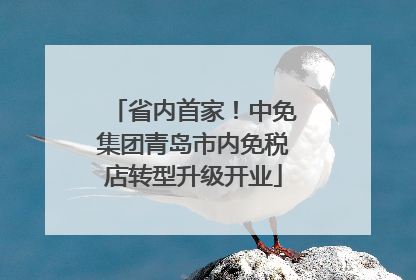 省内首家！中免集团青岛市内免税店转型升级开业