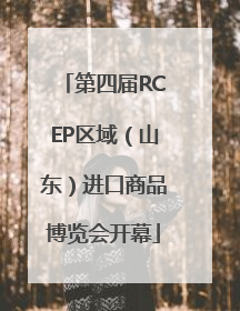 第四届RCEP区域（山东）进口商品博览会开幕