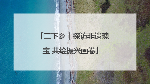 三下乡｜探访非遗瑰宝 共绘振兴画卷