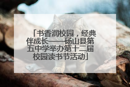 书香润校园，经典伴成长——砀山县第五中学举办第十二届校园读书节活动