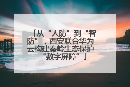从“人防”到“智防”，西安联合华为云构建秦岭生态保护“数字屏障”
