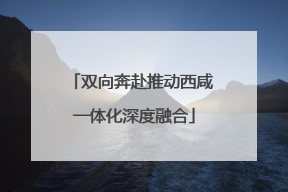 双向奔赴推动西咸一体化深度融合