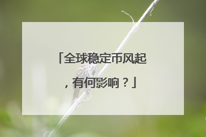 全球稳定币风起，有何影响？