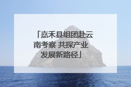 嘉禾县组团赴云南考察 共探产业发展新路径