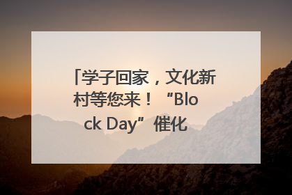 学子回家，文化新村等您来！“Block Day”催化学院式街区新生态