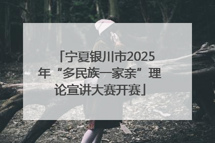 宁夏银川市2025年“多民族一家亲”理论宣讲大赛开赛