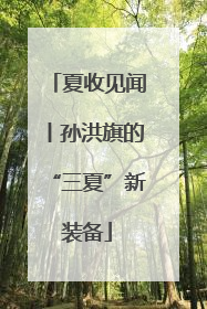 夏收见闻丨孙洪旗的“三夏”新装备