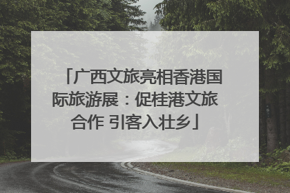 广西文旅亮相香港国际旅游展：促桂港文旅合作 引客入壮乡