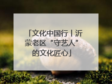 文化中国行丨沂蒙老区“守艺人”的文化匠心