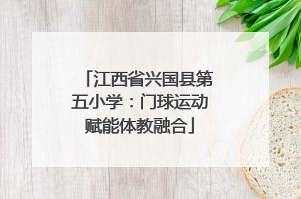 江西省兴国县第五小学：门球运动赋能体教融合