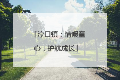 淳口镇：情暖童心，护航成长