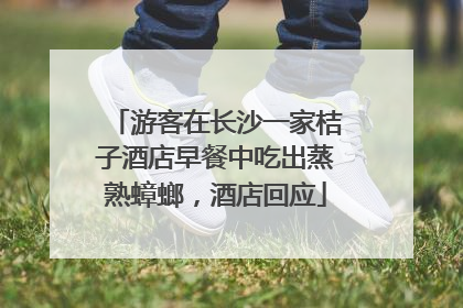 游客在长沙一家桔子酒店早餐中吃出蒸熟蟑螂，酒店回应