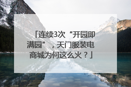 连续3次“开园即满园”，天门服装电商城为何这么火？