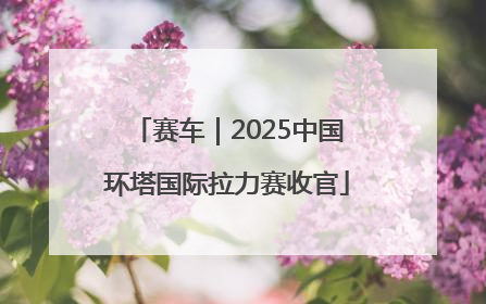 赛车｜2025中国环塔国际拉力赛收官