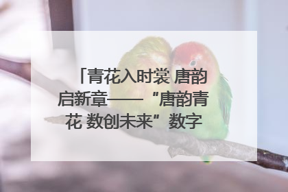 青花入时裳 唐韵启新章——“唐韵青花 数创未来”数字文创设计大赛启幕