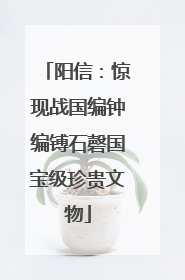 阳信：惊现战国编钟编镈石磬国宝级珍贵文物