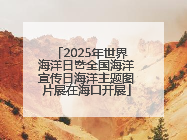 2025年世界海洋日暨全国海洋宣传日海洋主题图片展在海口开展