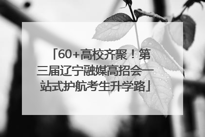 60+高校齐聚！第三届辽宁融媒高招会一站式护航考生升学路