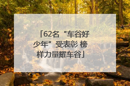 62名“车谷好少年”受表彰 榜样力量耀车谷